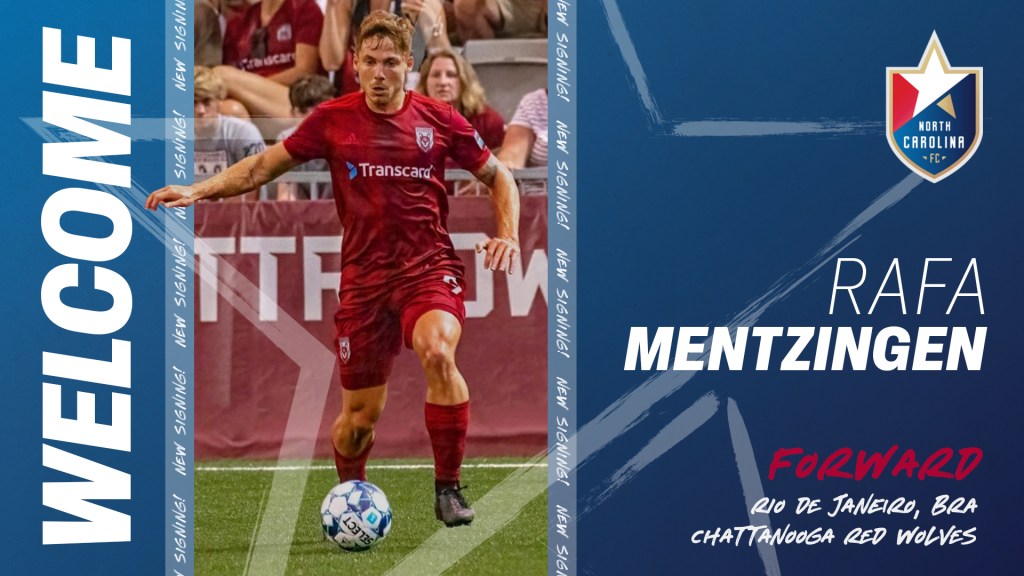 North Carolina FC Signs Forward Rafa Mentinzgen